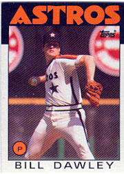 1986 Topps Baseball Cards      376     Bill Dawley